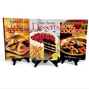 Taste Of Home, Set of Three Cookbooks. Hardback.